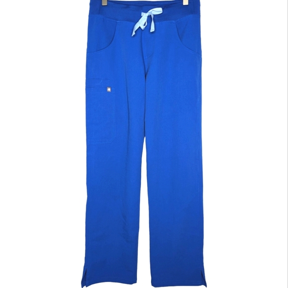 FIGS Kade Cargo Scrub Pants Royal Blue XS - Picture 6 of 11